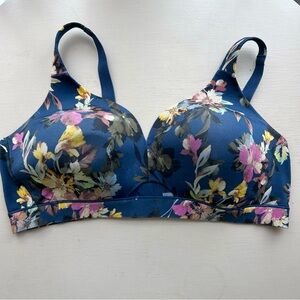 Cacique Comfort Bliss Bra Floral Size 44C